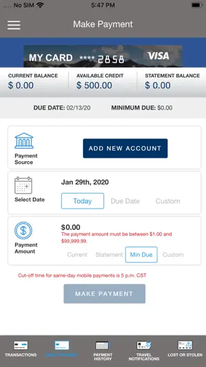 AVFCU Credit screenshot 4