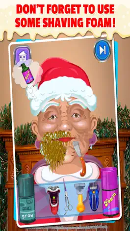 Game screenshot Santas Christmas Shaving Salon apk