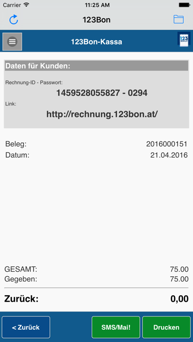 Screenshot #3 pour 123Bon Registrierkassa