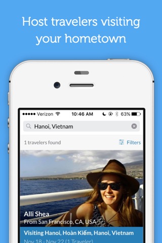 Couchsurfing Travel Appのおすすめ画像2