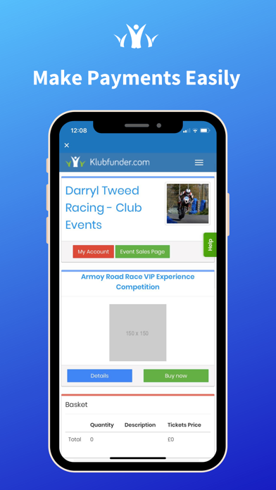 KlubApp Screenshot