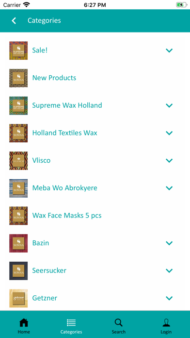 Screenshot #2 pour Sonna African Textiles