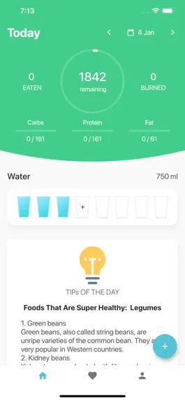 Game screenshot Calories: Eat Clean Diet Track mod apk