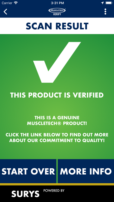 Screenshot #3 pour MuscleTech® Verify