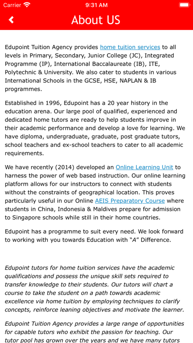 Edupoint SG screenshot 2