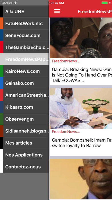 Screenshot #3 pour News Gambia