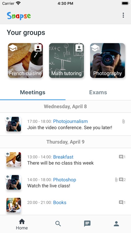 Snapse Club - Study Groups