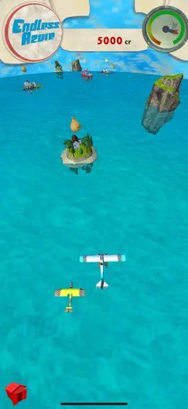 Game screenshot Endless Azure casual flying apk