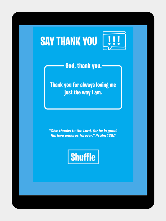 Family Prayer iPad screenshot 5 - Lifestyle app