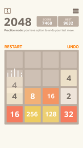 2048 Number Puzzle game screenshot