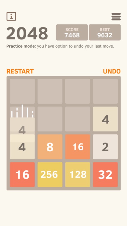 2048 Number Puzzle game