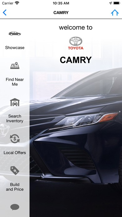 Toyota Camry Screenshot