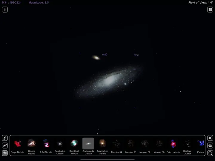 Captura de pantalla de Star Rover HD - Night Sky Map en iPhone 4