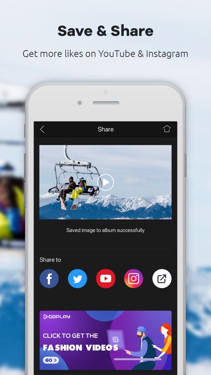 GoPlay Video Editor, Vlog screenshot-4