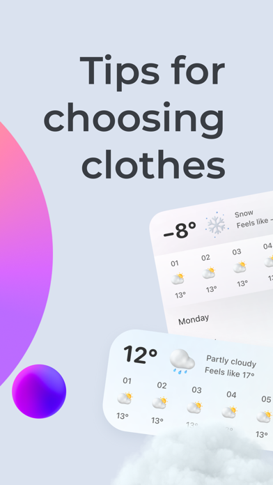 Dress Weather—Clothes forecast Screenshot