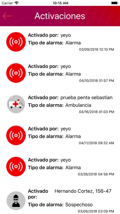 App screenshot