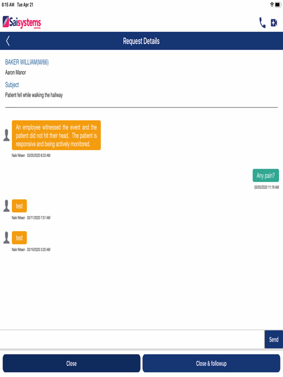 SNF Connect iPad screenshot