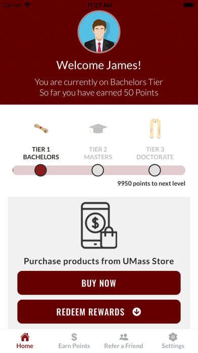 UMass Store Screenshot