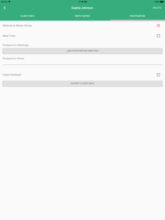 Screenshot #6 pour Doula Life