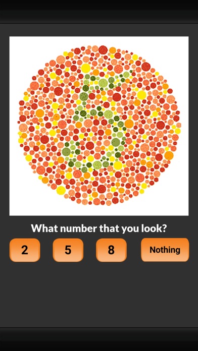 Screenshot #2 pour Color Blindness Test Ishihara