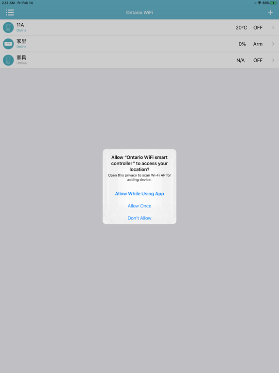 Screenshot #5 pour Ontario WiFi smart controller