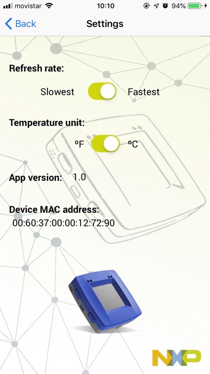NXP IoT – Weather Station screenshot-4