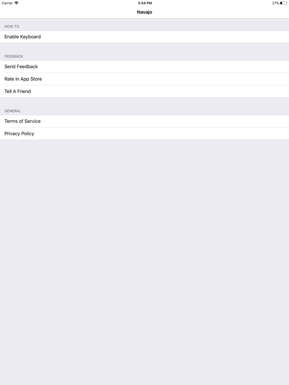 Screenshot #4 pour Navajo Keyboard App