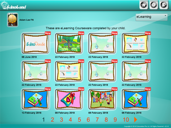EdnoLand App iPad screenshot