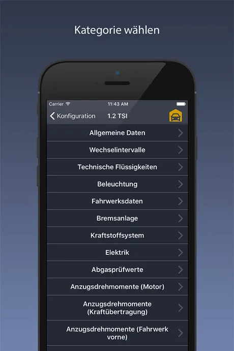 TechApp for Volkswagen