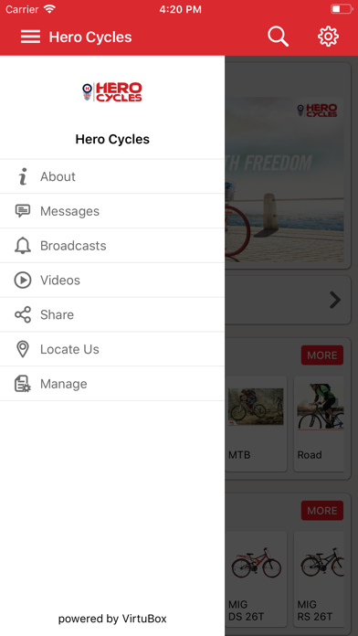 Hero Cycles Screenshot