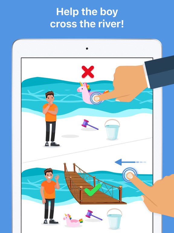 iPad Image of Easy Game - Brain Test