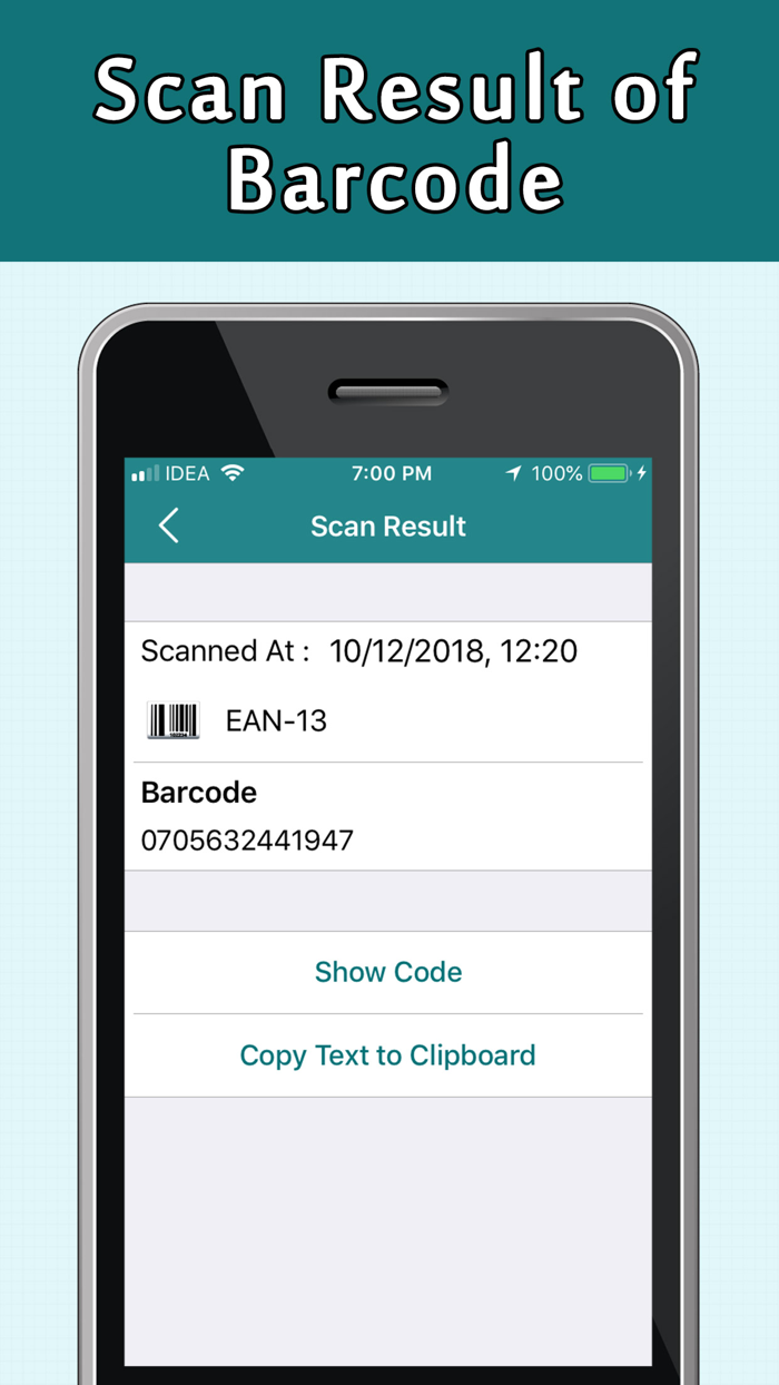 QR and Barcode Scanner and Creator