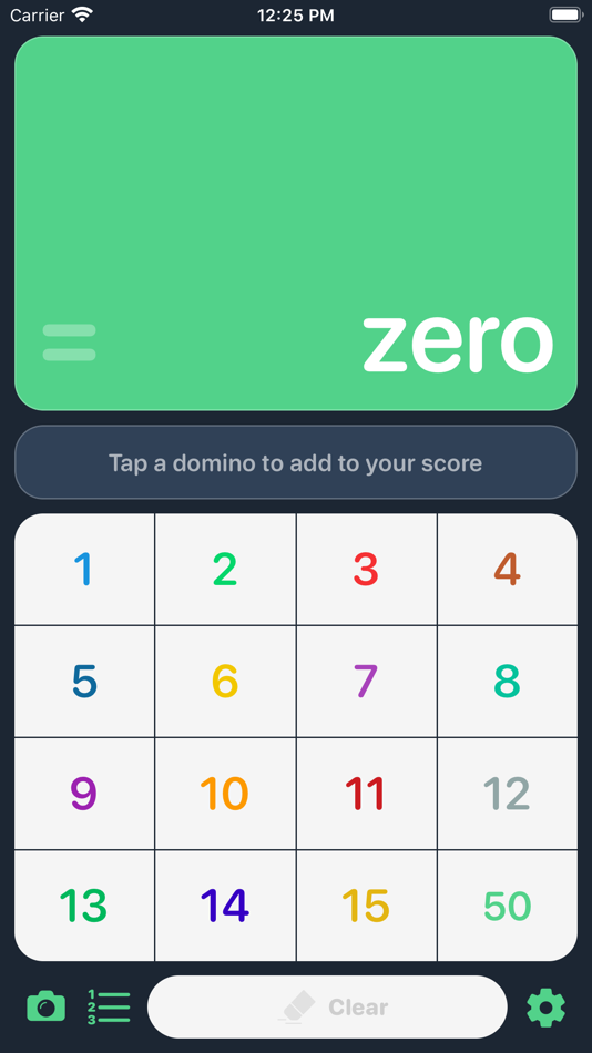 #4. Domino Counter (iOS) 由: Zach Miles