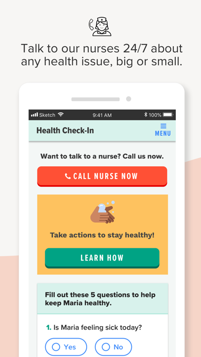 Vesta Healthcare Screenshot