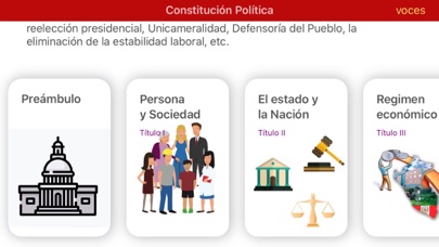 Constitución Política del PerúScreenshot of 1