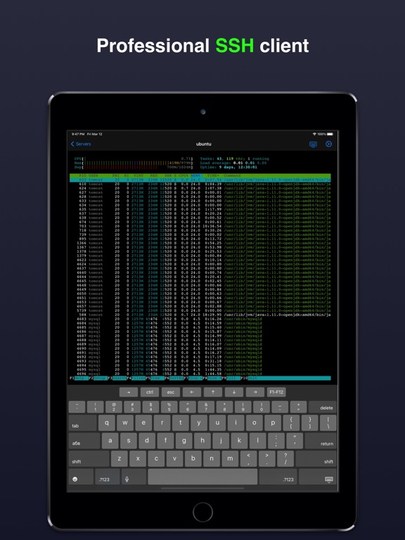 Screenshot #4 pour Terminal & SSH