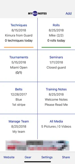 Game screenshot My Bjj Notes mod apk