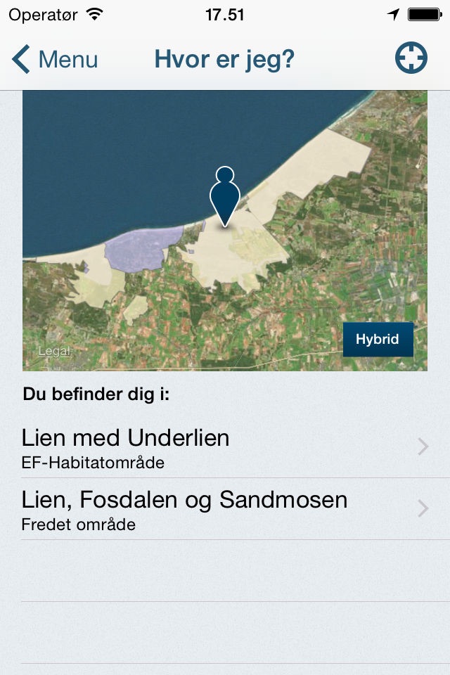 Naturbasen screenshot 2