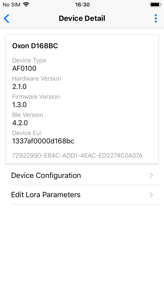 #2. OXON Device Manager (iOS) 由: OXON AG