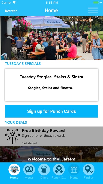 Petrifying Springs Biergarten