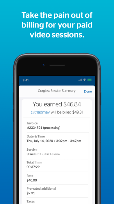 Ourglass Live Screenshot