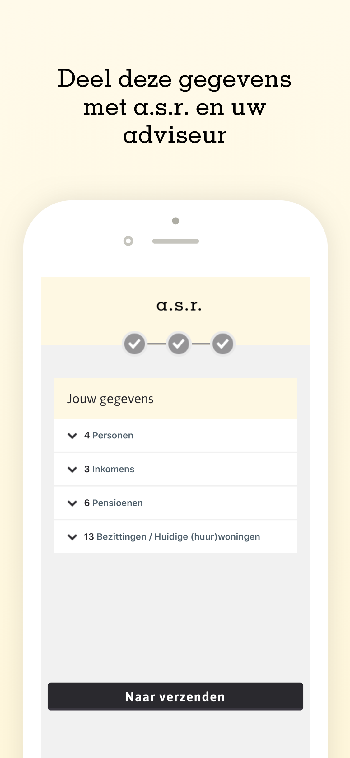 a.s.r. aanvraag versneller screenshot 3