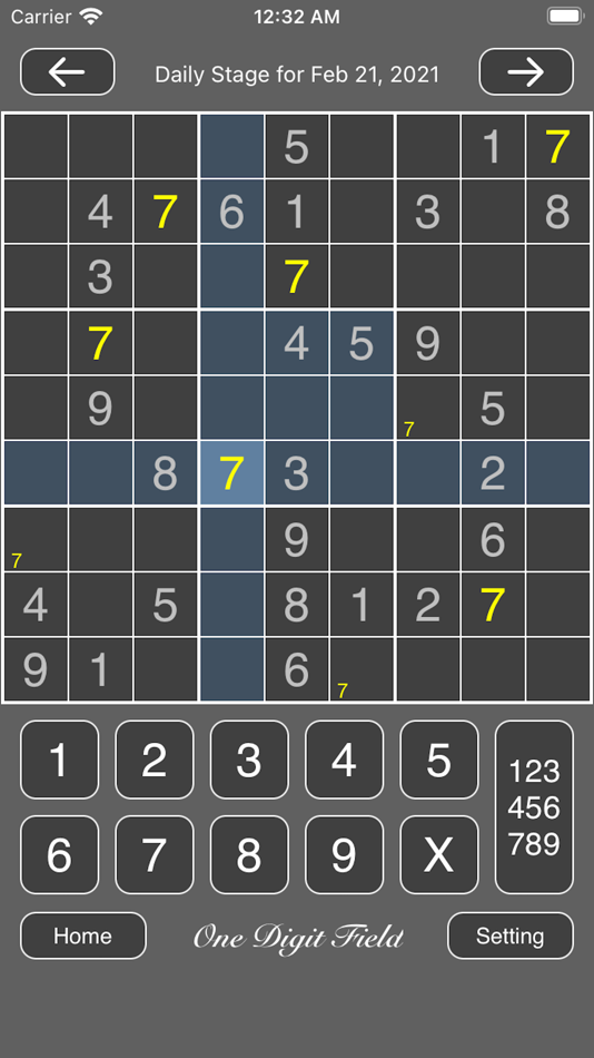 #2. One Digit Field (iOS) 来自: Tomoyoshi Natsui