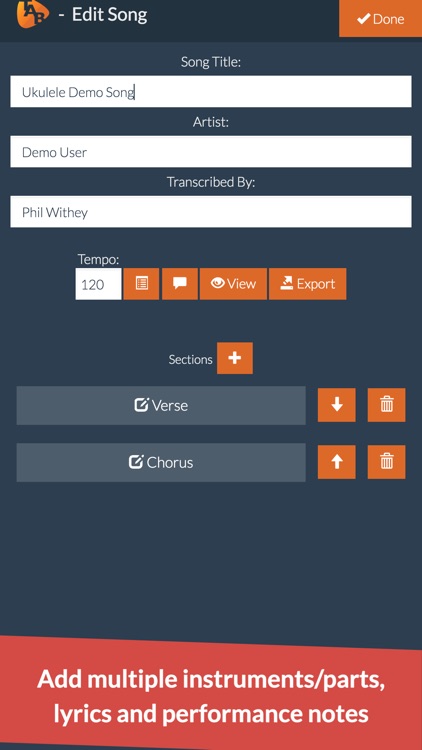 Ukulele Notepad - Tab Editor