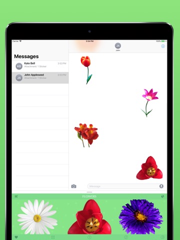 フラワーズ - ステッカー - Flowersのおすすめ画像3