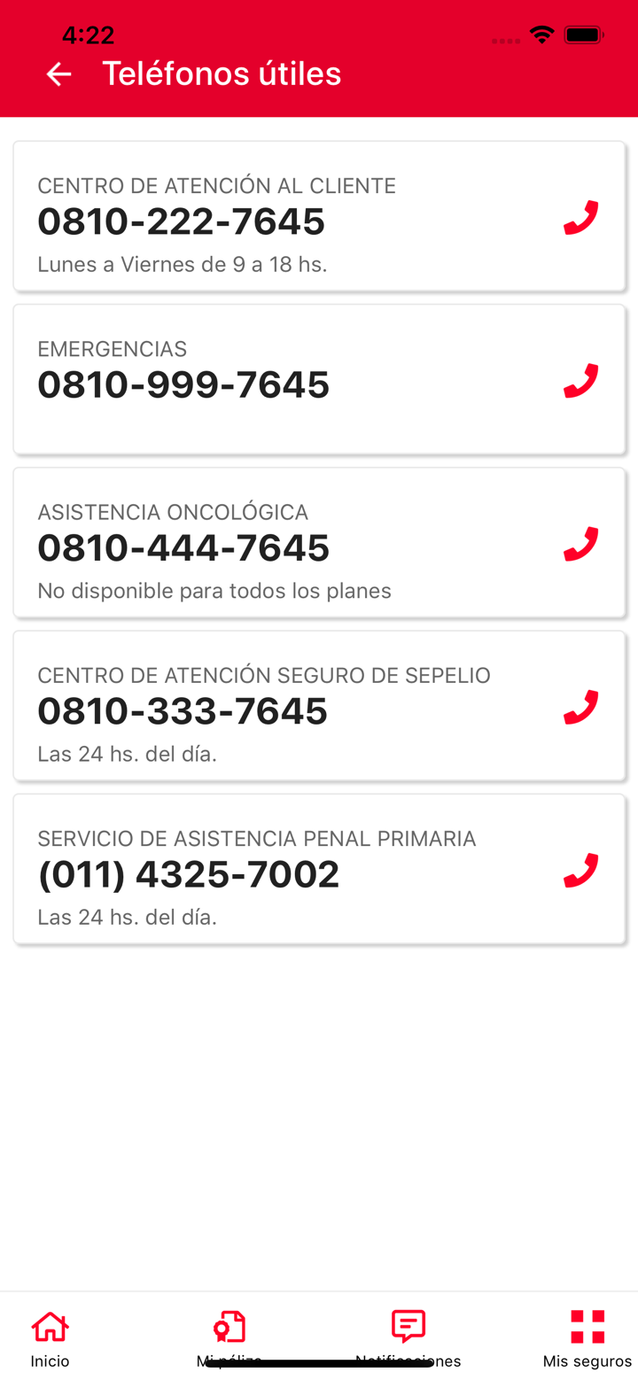 Swiss Medical Seguros screenshot 8