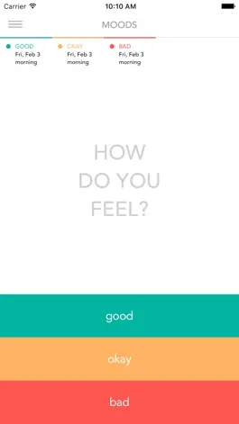 Game screenshot Moods: Mental Health Tracking mod apk