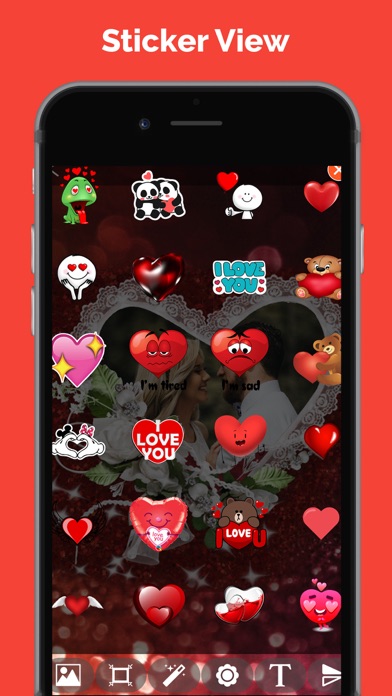 Love Photo Frames: Love Cards Screenshot