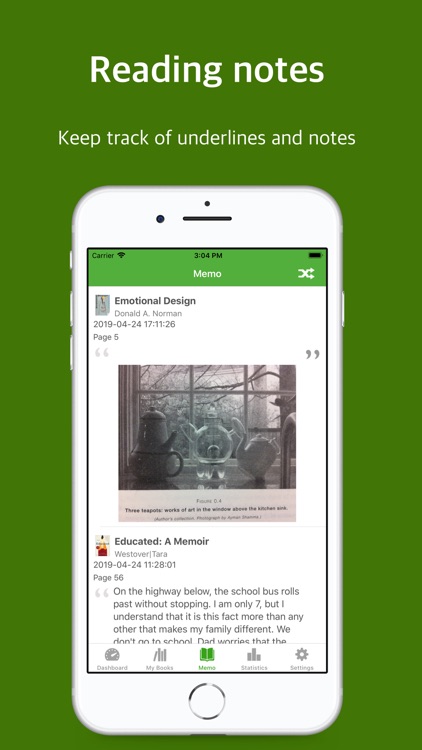 BookTree: bookshelf & note screenshot-5