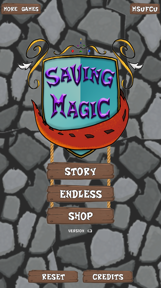 #1. Saving Magic (iOS) Podle: Michigan State University GEL Lab